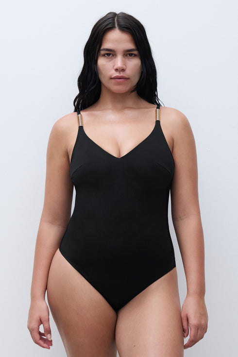 Chantelle Icon Wirefree Triangle Spacer Swimsuit
